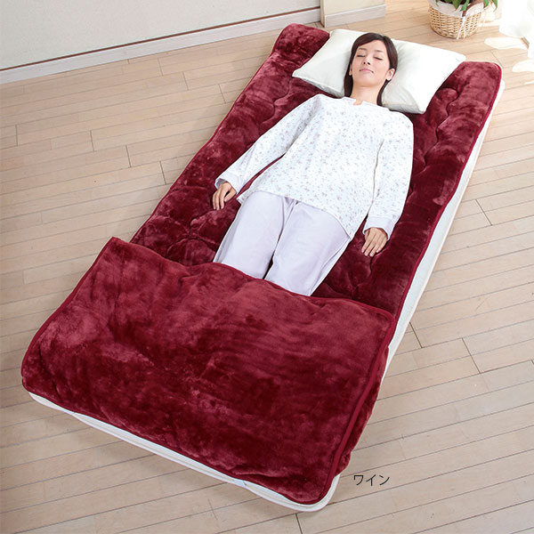 ボリューム足入れ敷きパッド